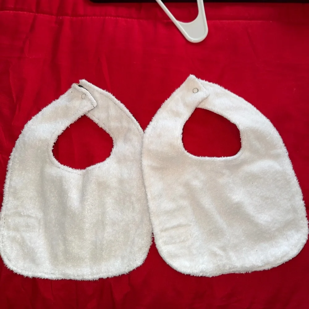 Koala Kids‎ Leopard and Floral Bib Duo